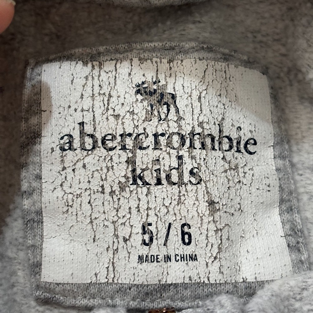 Abercrombie Kids Girls 5/6 Zipper Hoodie Bundle Lot of 3 School Preppy - Picture 7 of 8